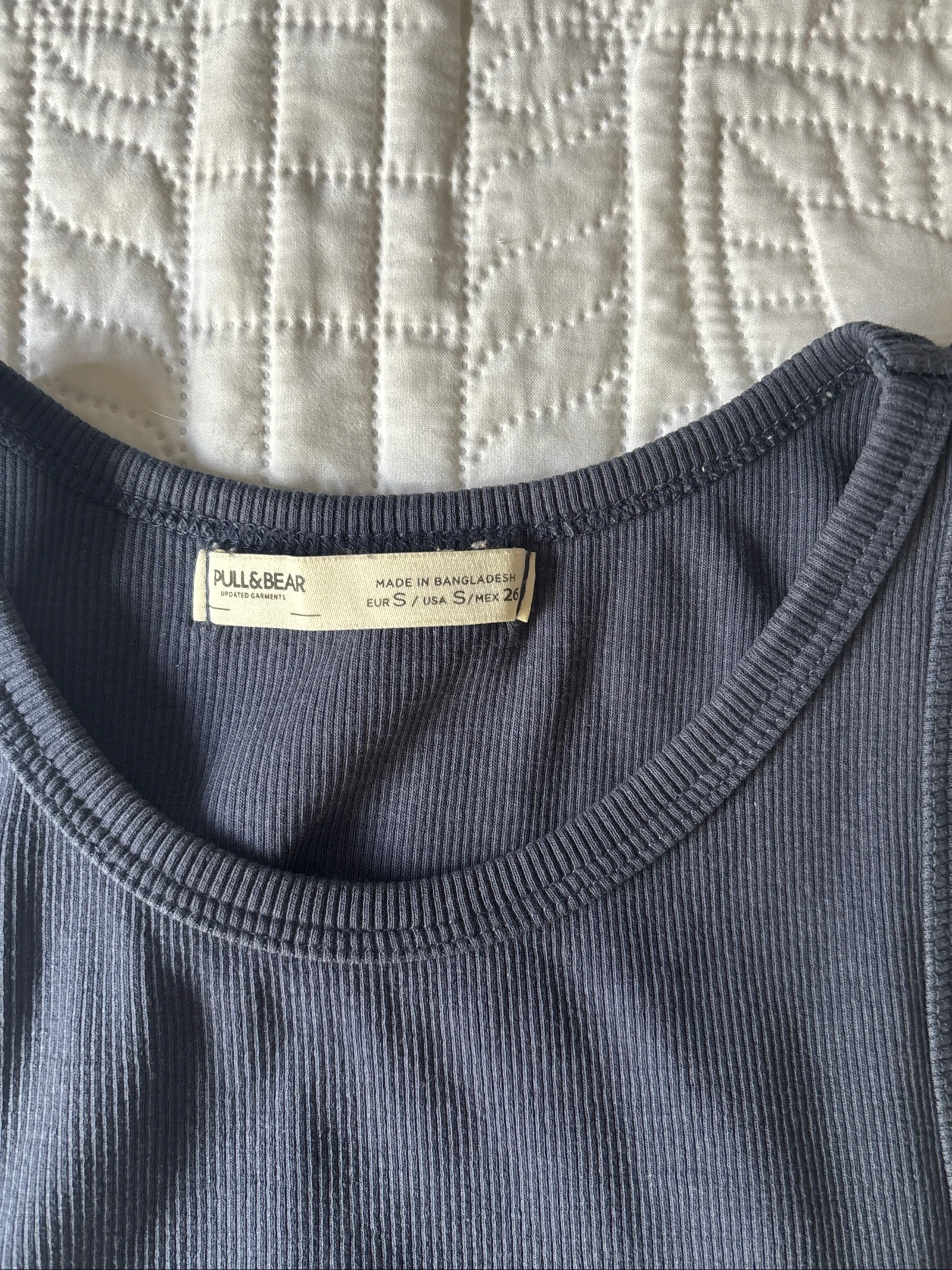 Crop top azul  – photo 2